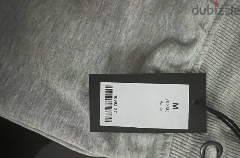 Lager 157 Grey Sweatpants with Ticket -  سويت بانت مستورد بالتكت 2