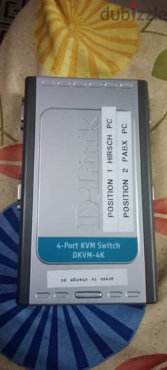 D. link 4 port kvm switch-DKVM-4u