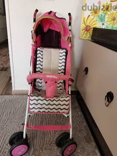 baby stroller seebaby pink عربه لطفل واحد