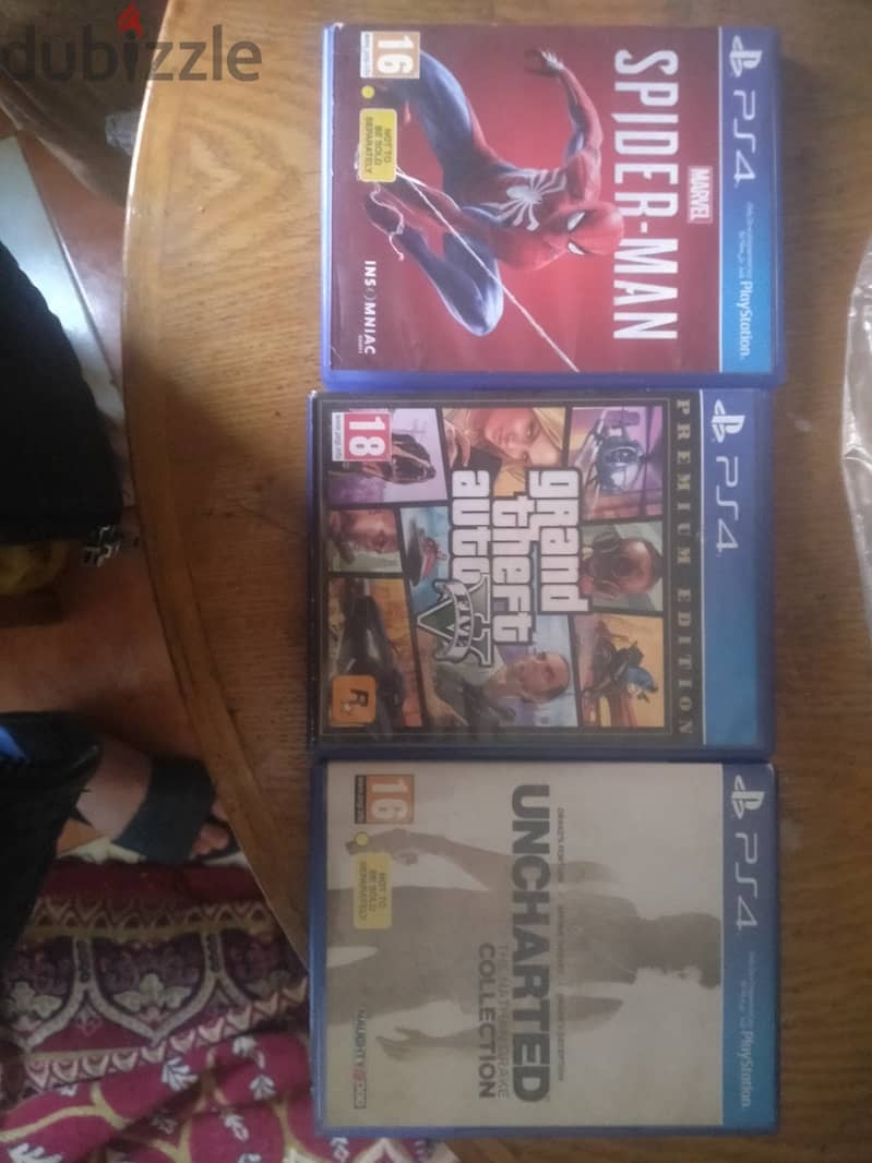 ps4 Spiderman gta v ps4 uncharted collection ps4 8