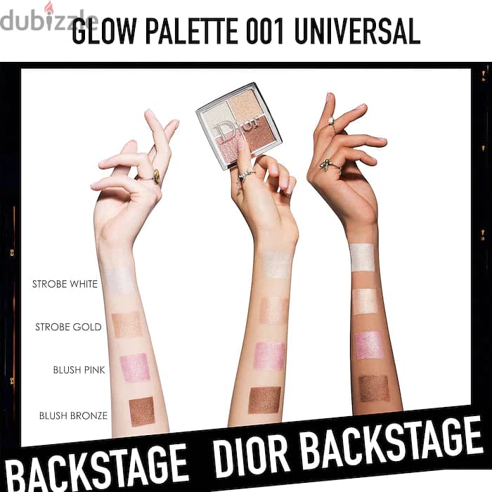 Dior Backstage Glow Face Palette - 001 Universal 10G 1