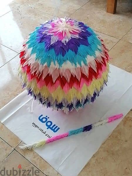بنياتا كرة الألوان للحفلات وأعياد الميلاد 4