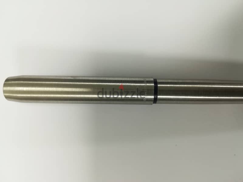 Parker 25 Stainless Steel Fountain Pen M Pt & Converter & Ballpoint 10