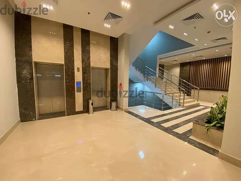 Fully finished office 46 meters for sale in west park mall, 6th of october, in front of mall of arabia, 25% Down Payment 3