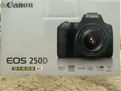 canon 250d + 18-55 lll lens 0