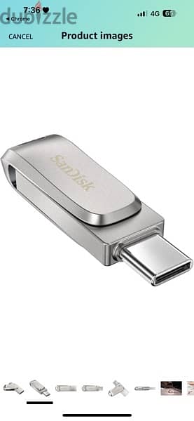 sandisk Ultra 512GB Dual Drive Luxe Type-C 1