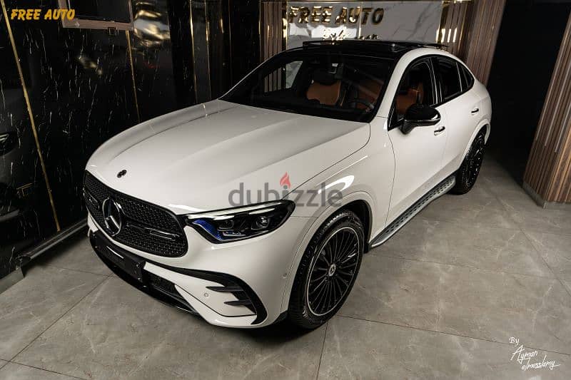 Mercedes GLC 300 coupe AMG night package fully loaded 2024 7