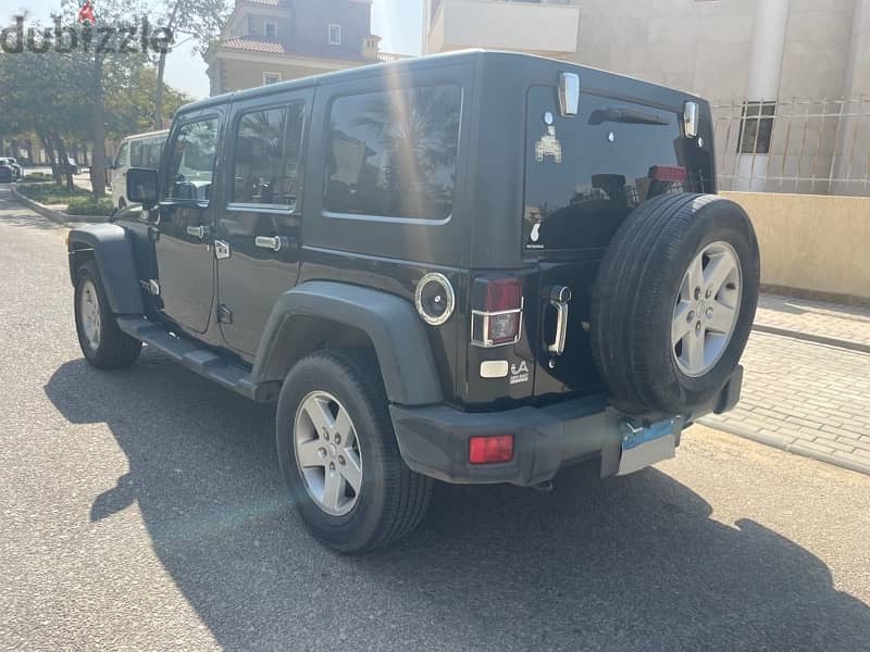 Jeep Wrangler 2013 All Fabric Excellent Condition 4