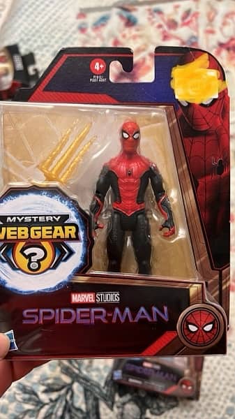 marvel spiderman no way home action figures set 2