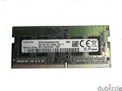 Samsung 4gb ddr4 3200Mhz laptop ram