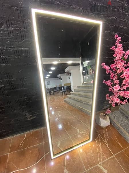 led profile mirrors مرايه ليد بروفايل 60*160 2