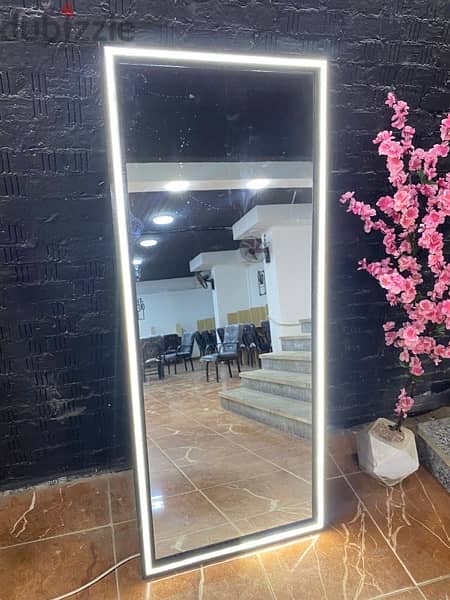 led profile mirrors مرايه ليد بروفايل 60*160 4