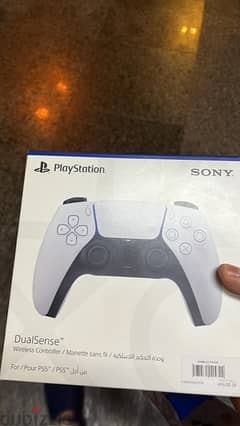 “New” white Dual sense is the controller