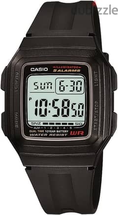 Casio F-201WA For Men Digital Casual watch ساعة كاسيو اصلية