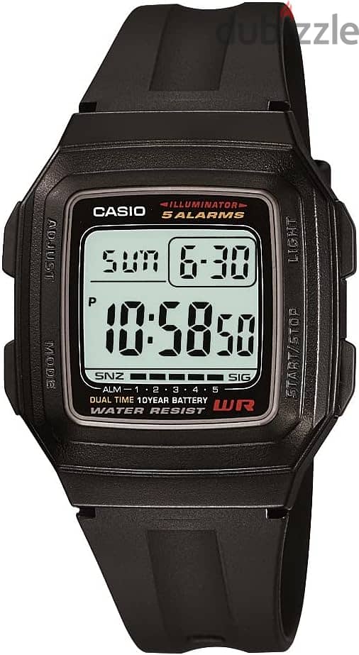 Casio F-201WA For Men Digital Casual watch ساعة كاسيو اصلية 0