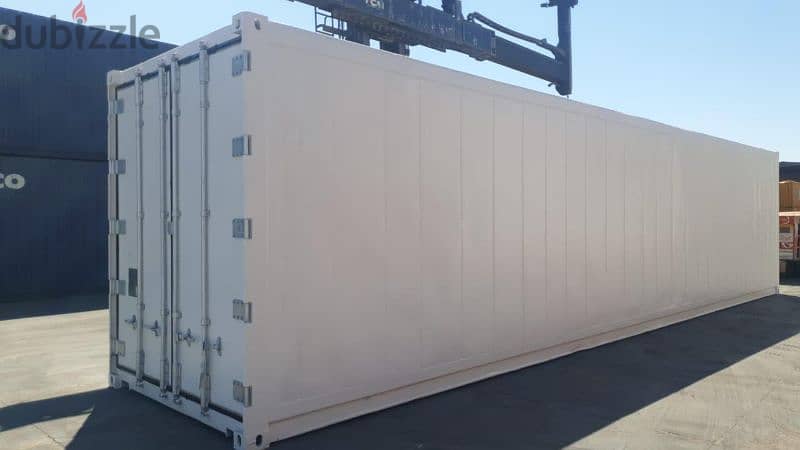 حاويات ثلاجة ٤٠قدم بدون وحدة التبريد - Refrigerator container 40 feet 1