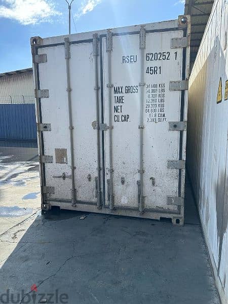 حاويات ثلاجة ٤٠قدم بدون وحدة التبريد - Refrigerator container 40 feet 3