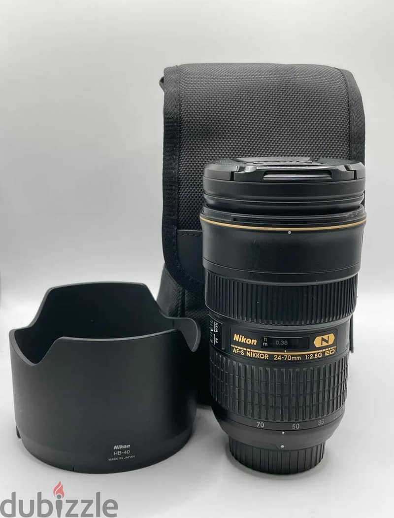 Nikon 24-70 v 1 2