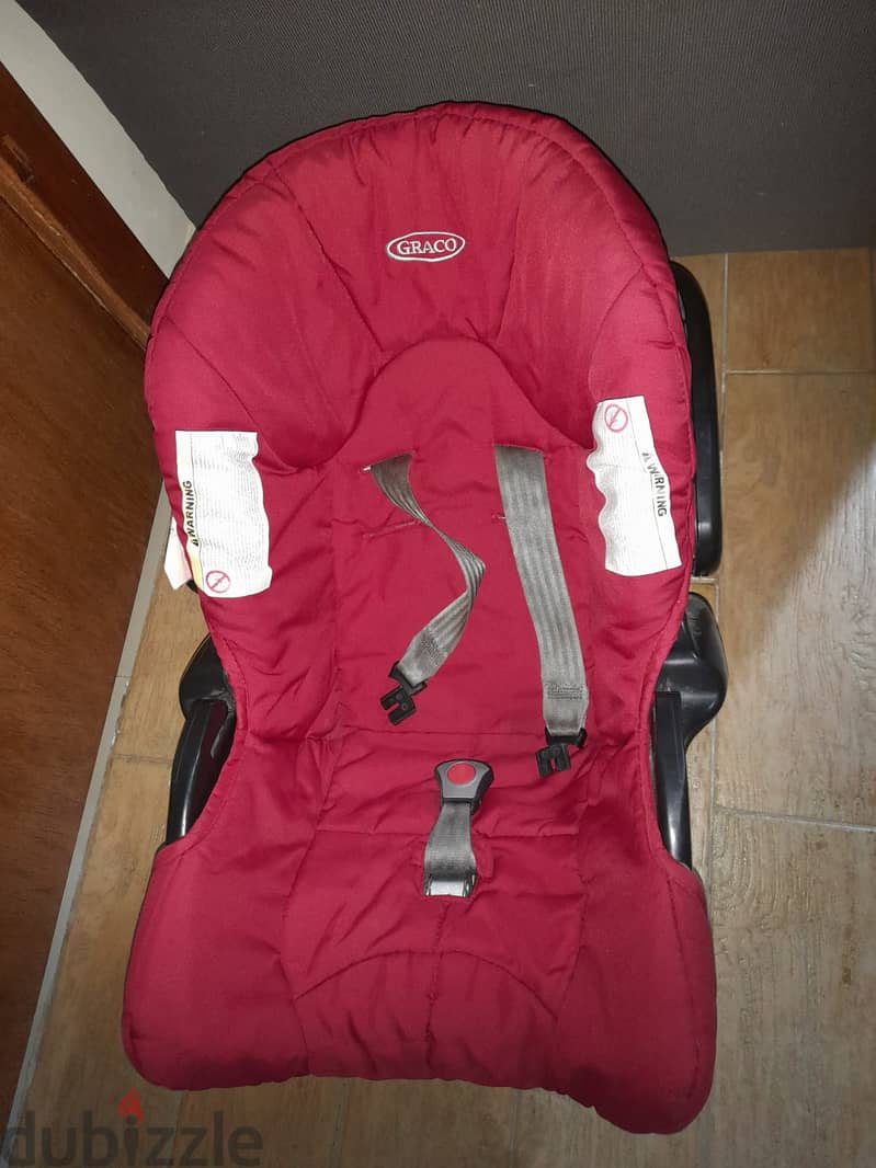 Car Seat & Carrier Stage 1 Graco - كرسي سيارة وحامل للاطفال جراكو 1 5