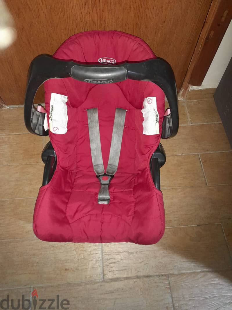 Car Seat & Carrier Stage 1 Graco - كرسي سيارة وحامل للاطفال جراكو 1 7