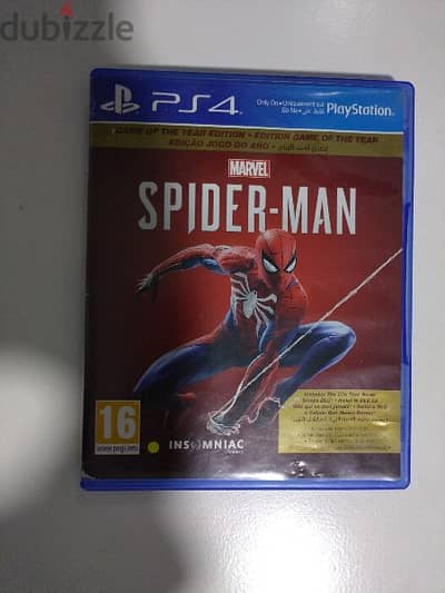 Spider-Man PS4/PS5 game of the year Edition للبيع او للبدل