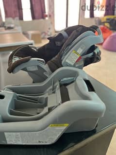 baby graco car seat and carrycot 2 in 1