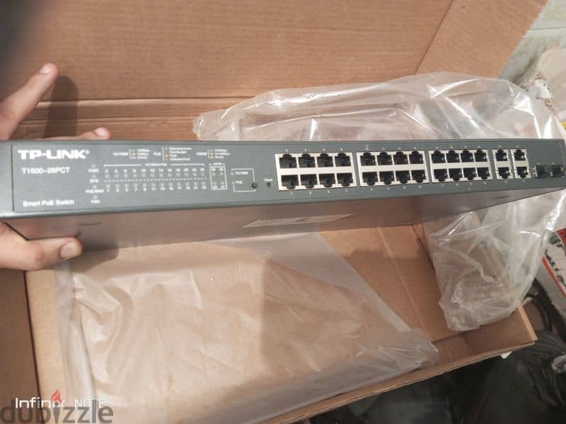 Tp link switch
T1500-28pct سويتش نتورك 1