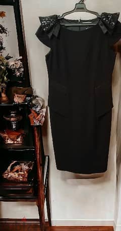 New Black Dress Midi size 14 0