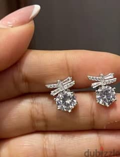 Silver earrings 925 0