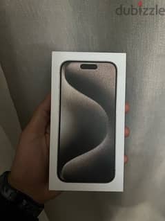 IPhone 15 Pro 128Gb sealed for sale 0