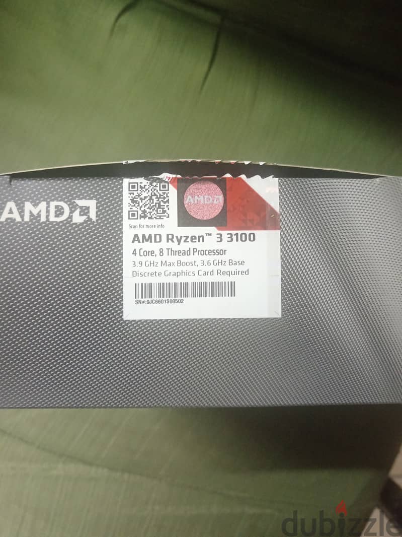 AMD RYZEN 3 3100 1