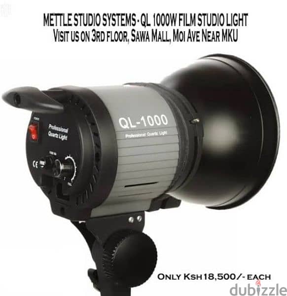 QL 1000W Continious Video and Photography Lighting 1