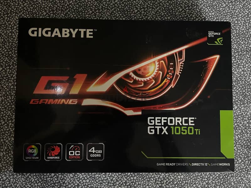 GTX 1050 TI G1 Gaming 1