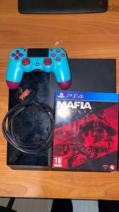 PS4 500 gb, 1 controller, 5 games