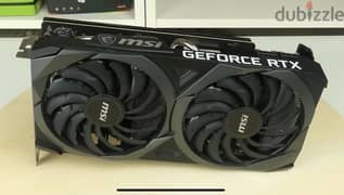 MSI GeForce RTX 3060 VENTUS 2X 12G OC Graphics Board VD7553