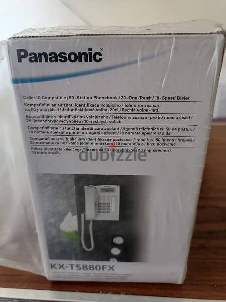 Panasonic KX-TS880 Corded Telephone. 1