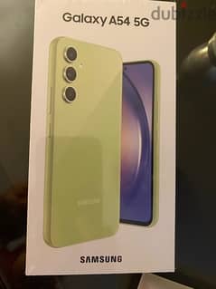 brand new (sealed) samsung A54 for sale 0