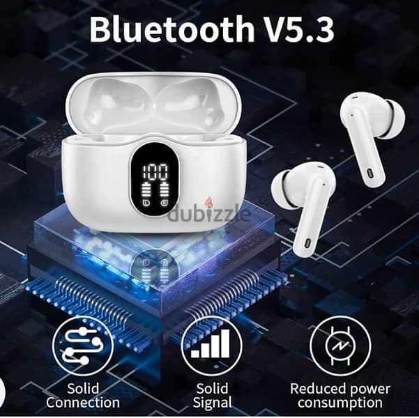 Wireless Headphones Bluetooth white 1