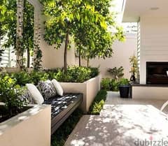 Two-room apartment for sale in a garden in the First Settlement, in installments