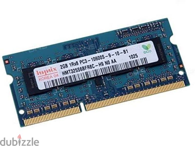 Laptop Ram 2Gb DDR3 Hynix Korea 1