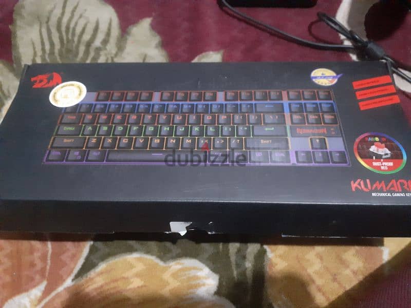 K552 Rainbow Gaming Mechanical Keyboard - Outemu Red Switch 2
