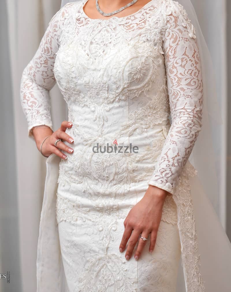 wedding dress فستان فرح 4