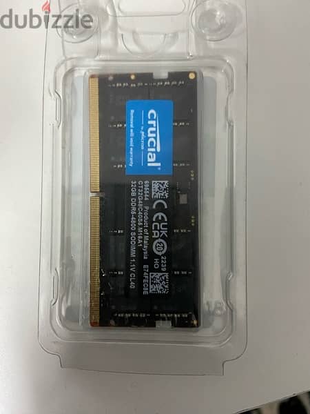 Crucial RAM 32GB DDR5 4800MHz 1