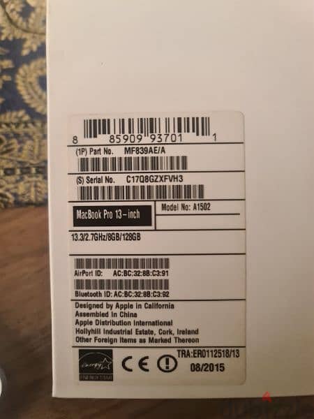 Apple macbook pro 13' 10