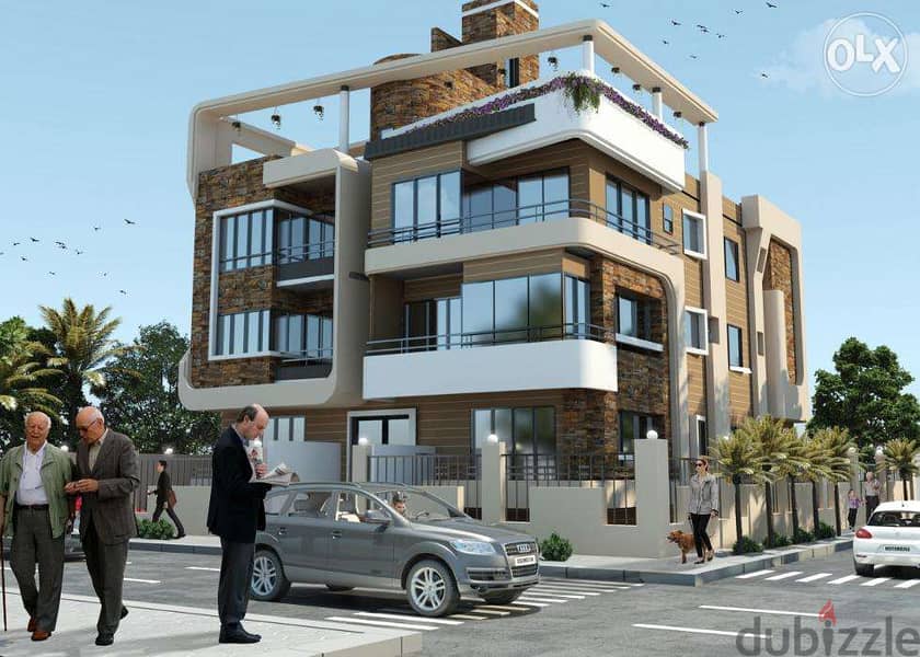شقة للبيع دور اول 245 م الحى 5 مدينة الشيخ زايد مشروع أوركيد 4 2