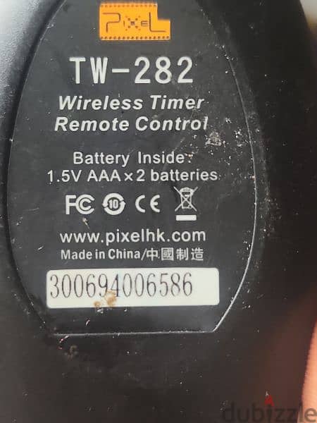 Pixel TW 282 Wireless Timer Remote Control (Canon) 2