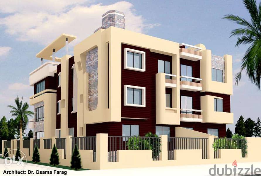 شقة للبيع دور اول 245 م الحى 5 مدينة الشيخ زايد مشروع أوركيد 4 5
