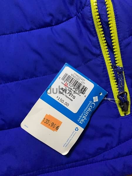 COLUMBIA  JACKET BLUE THERMAL COIL Size 3XL 7