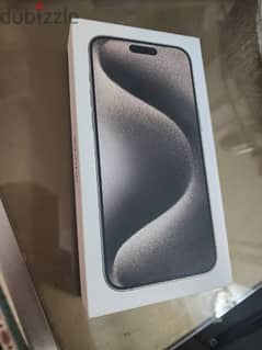 iPhone 15 Pro max 256g New 0