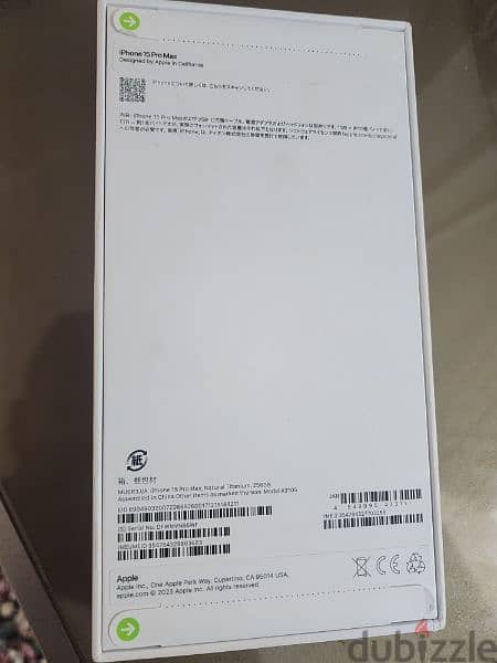 iPhone 15 Pro max 256g New 1
